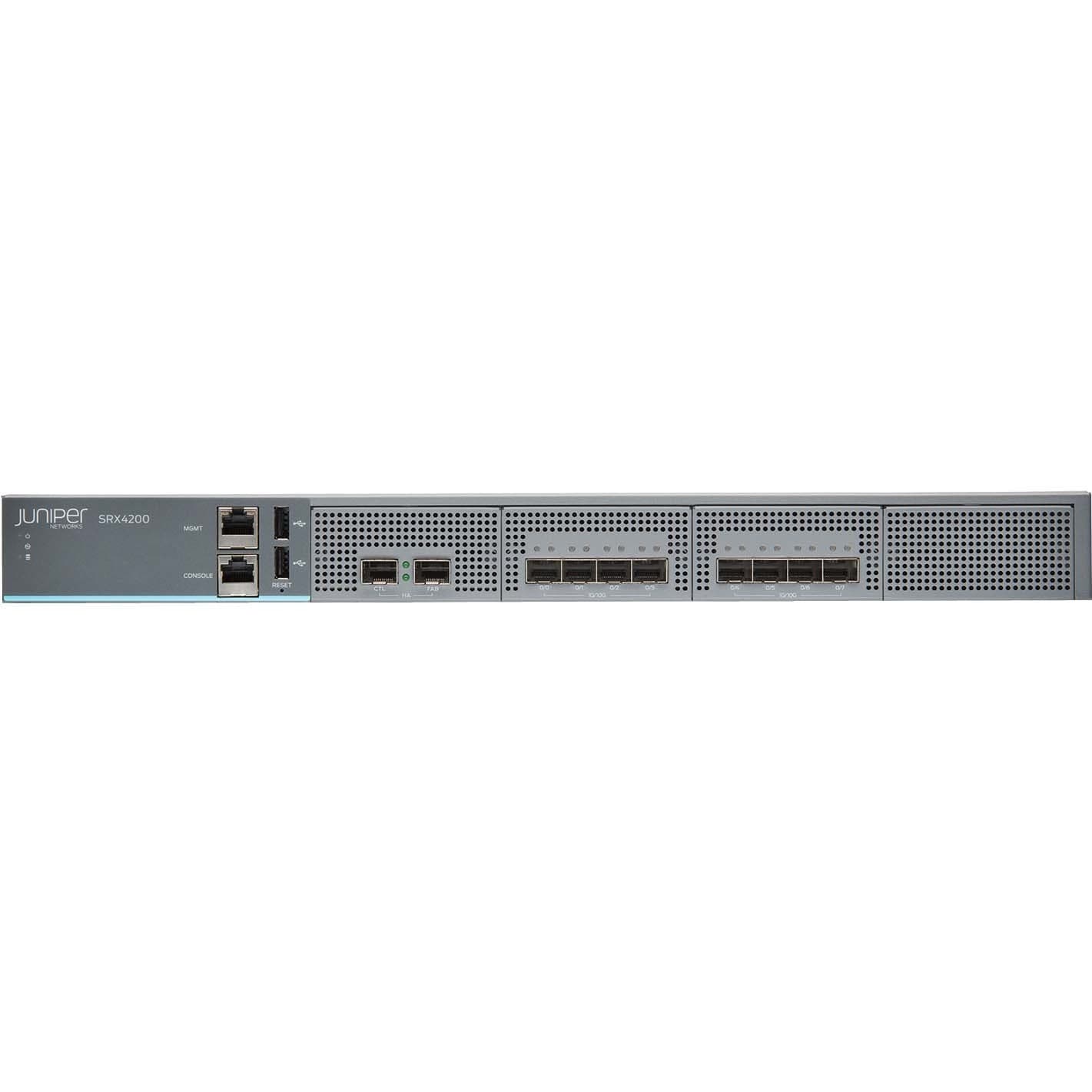 Juniper SRX4200-DC services gateway for enterprise edge routing and security