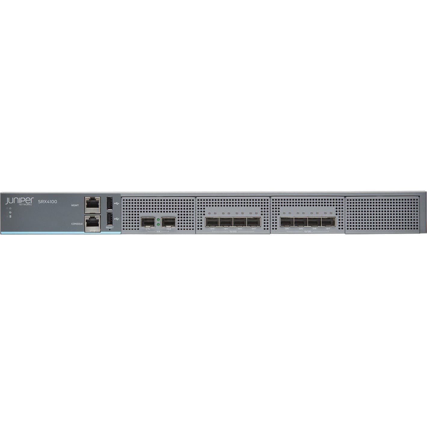 Juniper SRX4100-DC HW & JUNOS ENHANCED enterprise security appliance for DC-powered edge deployments