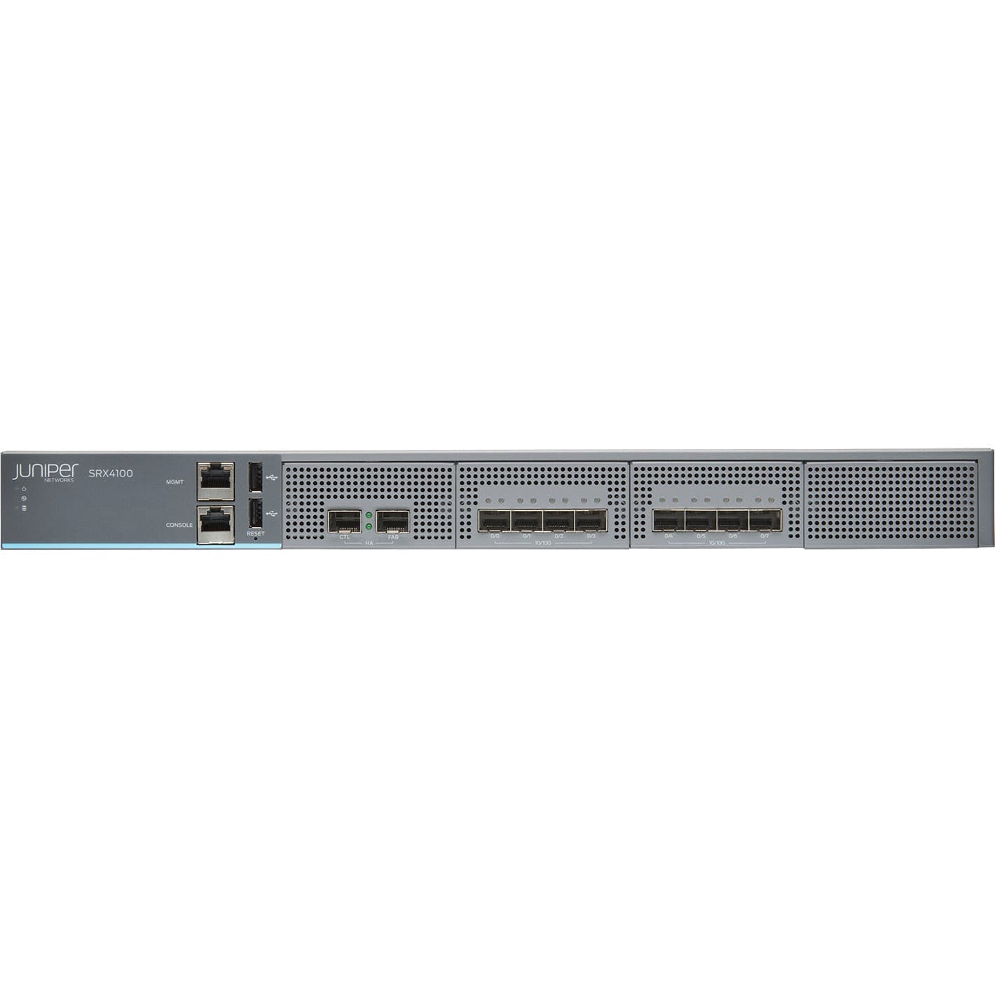 Juniper SRX4100-AC hardware with Junos Enhanced enterprise router for secure edge networking