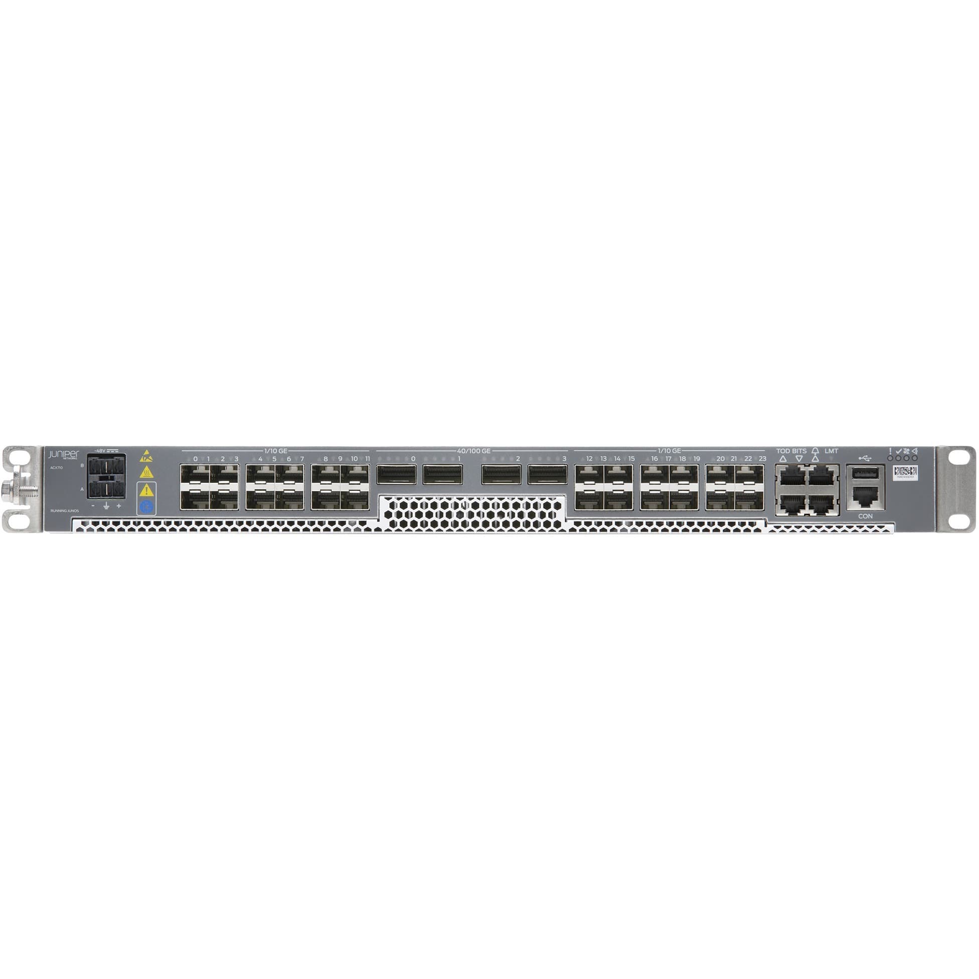 ACX710 DC 24 SFP+/SFP PORTS 4 QSFP 28PORT 1RU view 2
