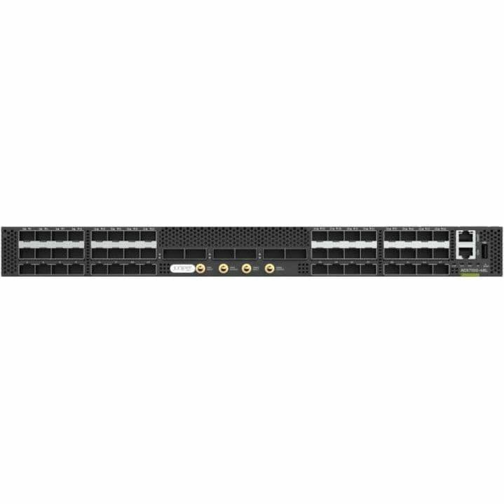 Juniper ACX7100-48L-ACO-K carrier router with 48 SFP56 ports and 6 QSFP56-DD uplinks