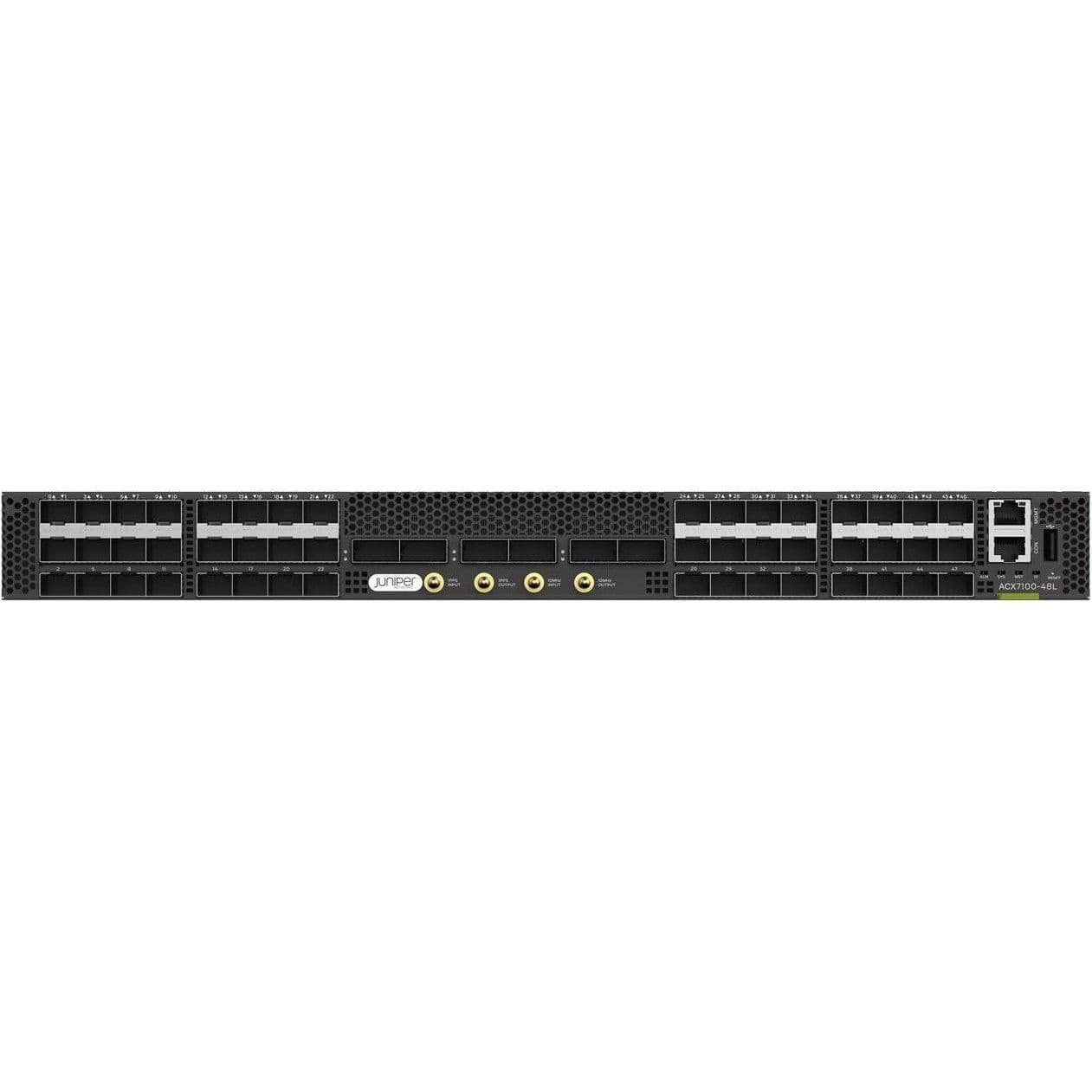 ACX7100 DCI DEVID, 48 SFP56/6 QSFP56-DD view 2