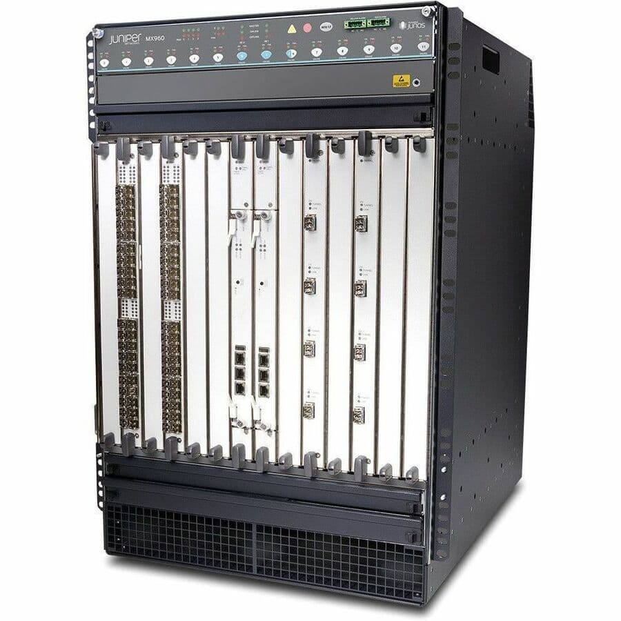 Juniper MX960 base bundle carrier-grade router with DC power and ECM