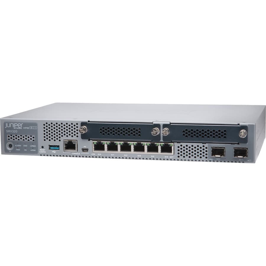 Juniper SRX320-TAA enterprise router for secure branch networking and regulated procurement