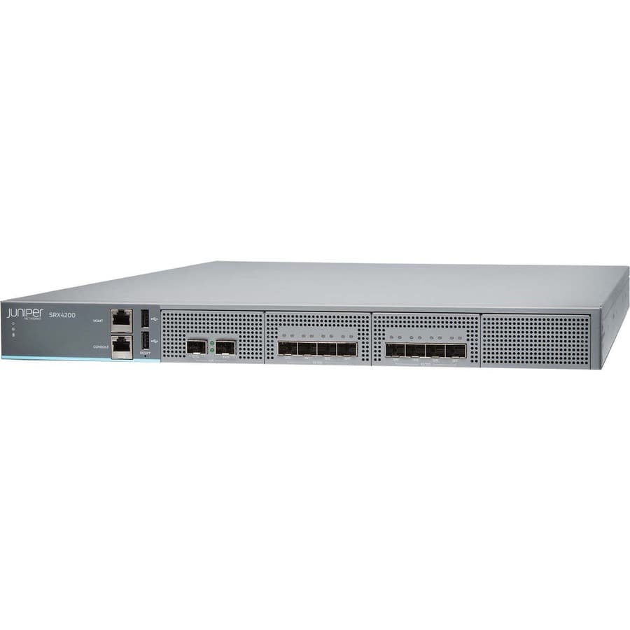 Juniper SRX4200-DC services gateway for enterprise edge routing and security