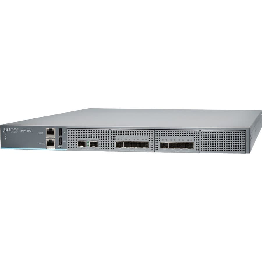 Juniper SRX4200-SYS-JE-DC enterprise router with Junos Enhanced and DC power support