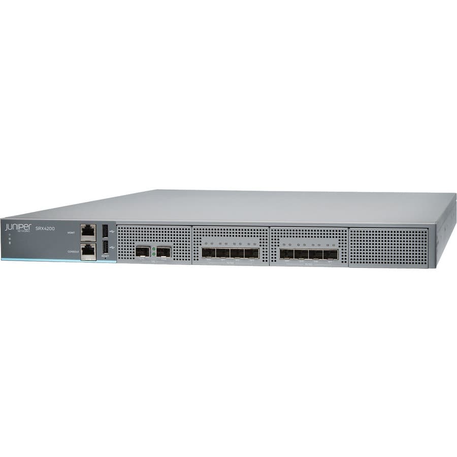 Juniper SRX4200-DC hardware with Junos Base enterprise router for secure edge networking