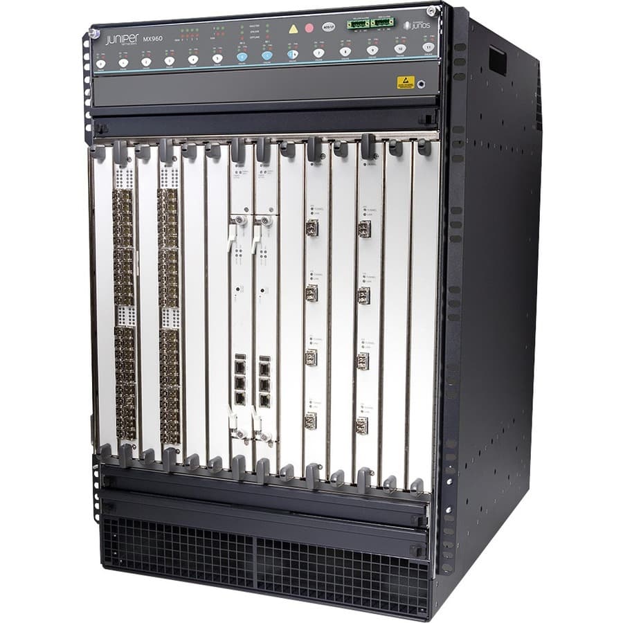 Juniper MX960 MXAAF Premium Bundle with AC power for carrier-grade core routing deployments