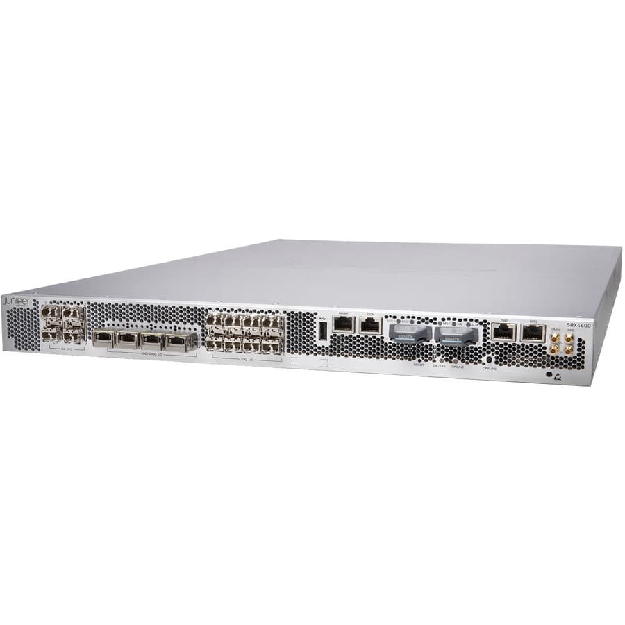 Juniper SRX4600 services gateway support plan with 24x7x4 on-site repair and parts replacement