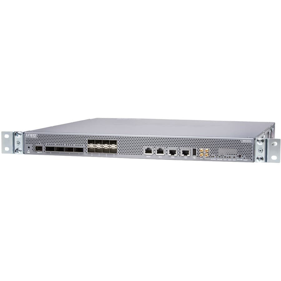 Juniper MX204 integrated SKU perpetual enterprise router for compact edge and aggregation deployments