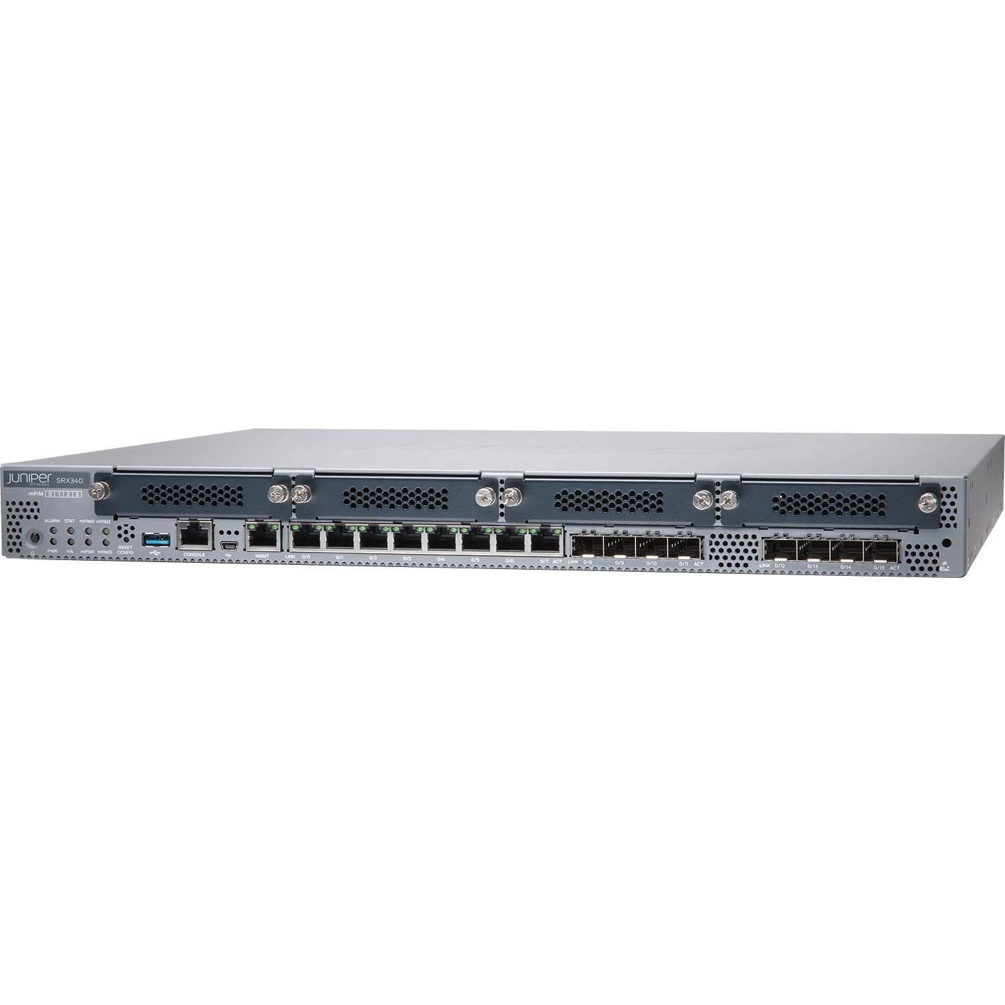 Juniper JUNOS Software Enhanced SRX340 rack-mount enterprise router software package