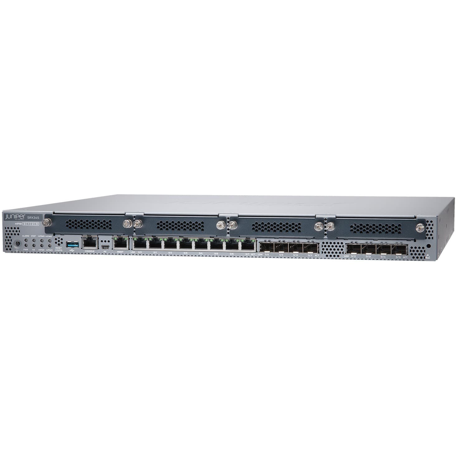 Juniper SRX345-TAA TAA compliant enterprise router for secure branch and regulated deployments