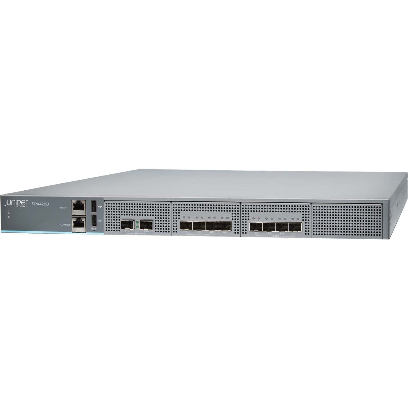 Juniper SRX4200-DC services gateway for enterprise edge routing and security