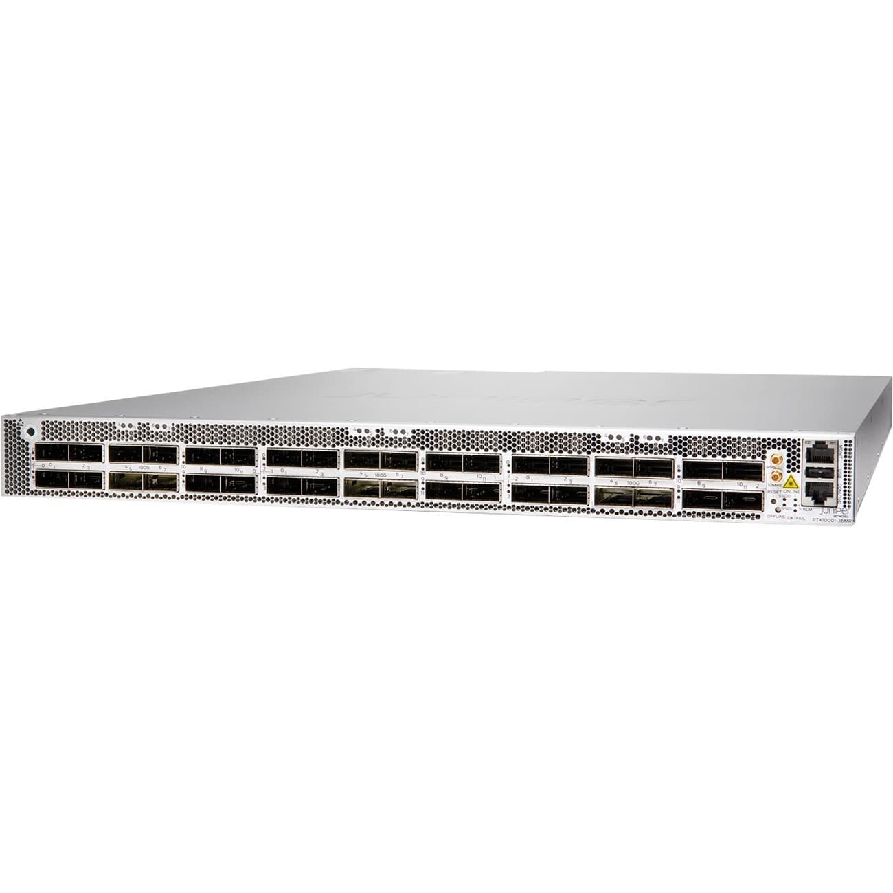 Juniper PTX10001-36MR-DC carrier-grade router for DC-powered Junos EVO deployments
