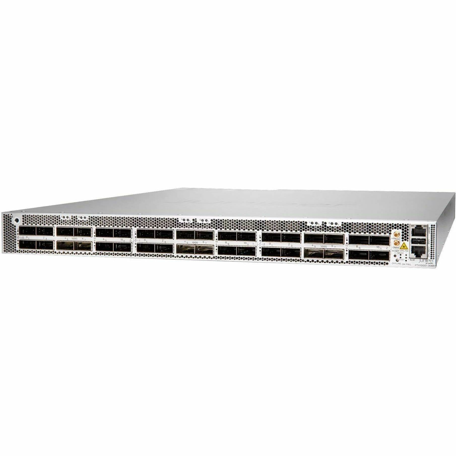 Juniper PTX10001-36MR-AC carrier-grade router for AC-powered Junos EVO deployments