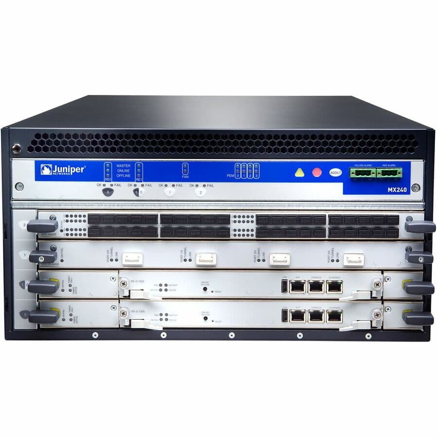 Juniper MX240 Premium Bundle, DC Power | Carrier-Grade Router