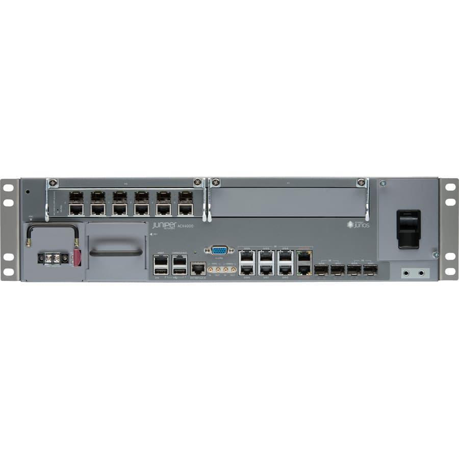 Juniper ACX4000 DC Dual PS Base Chassis | Universal Access Router