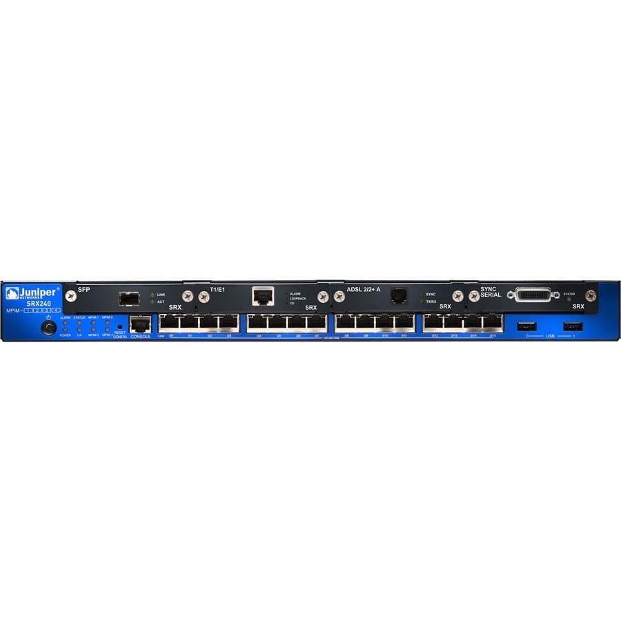 Juniper SRX240H2-RF Certified Pre-Owned Gateway | Enterprise Router