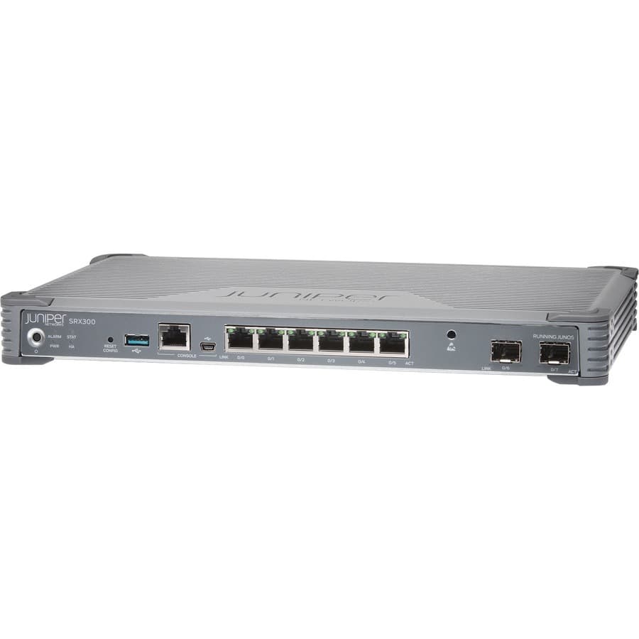 Juniper SRX300 Firewall HW Only | Gigabit Ethernet, 6 Ports