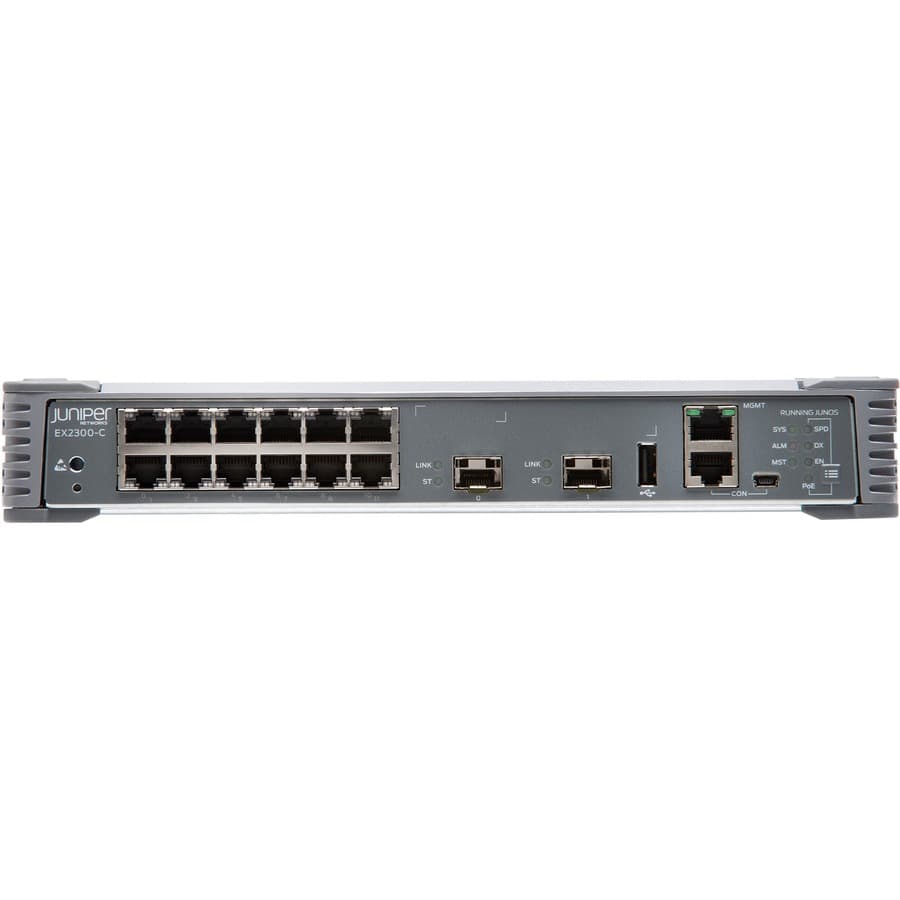 Juniper EX2300-C-12T 12-Port Compact Switch | Managed, Enterprise