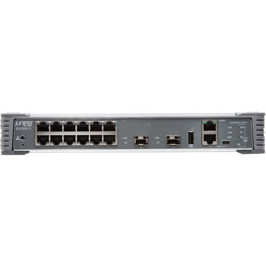 Juniper EX2300-C-12T-TAA 12-Port Compact Switch | Managed, Enterprise