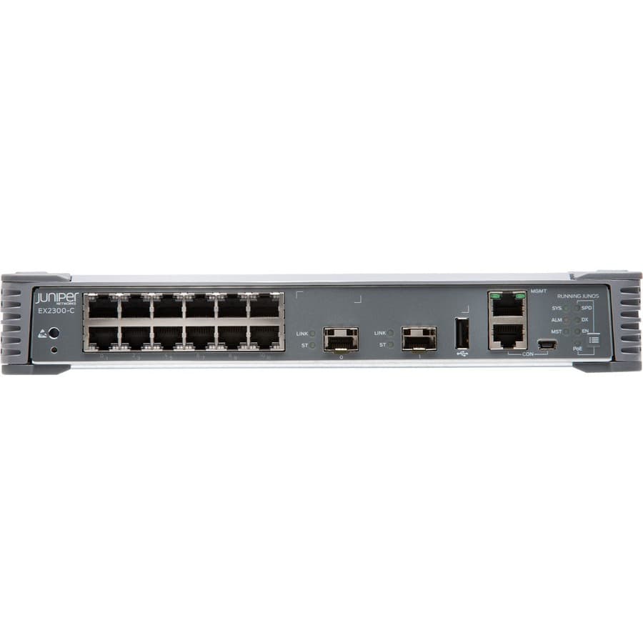 Ex2300 12-Port POE+ Compact Taa