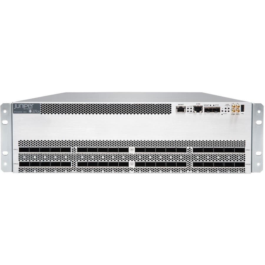 Juniper PTX10003-80C-AC 80x100GE Chassis | Carrier Router, AC Power