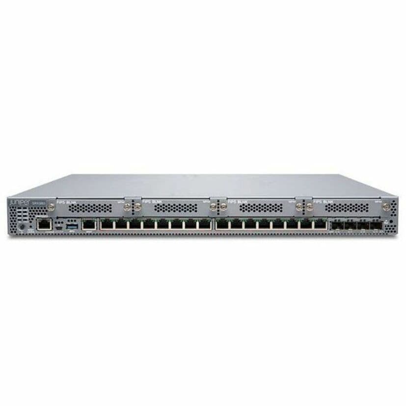 SRX380 with Junos Base | Juniper Networks Firewall, 8 GbE, Rack Mount