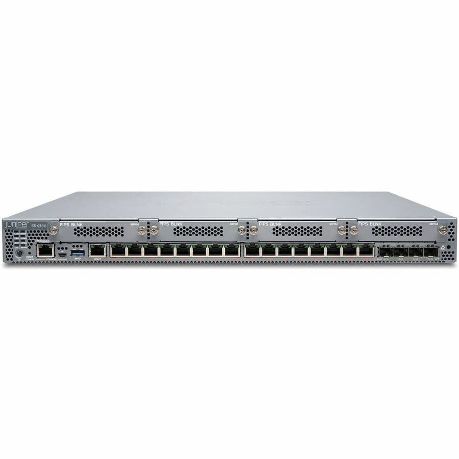 Juniper SRX380-SYS-JB-AC-T Junos Base TAA Compliant | Enterprise Firewall