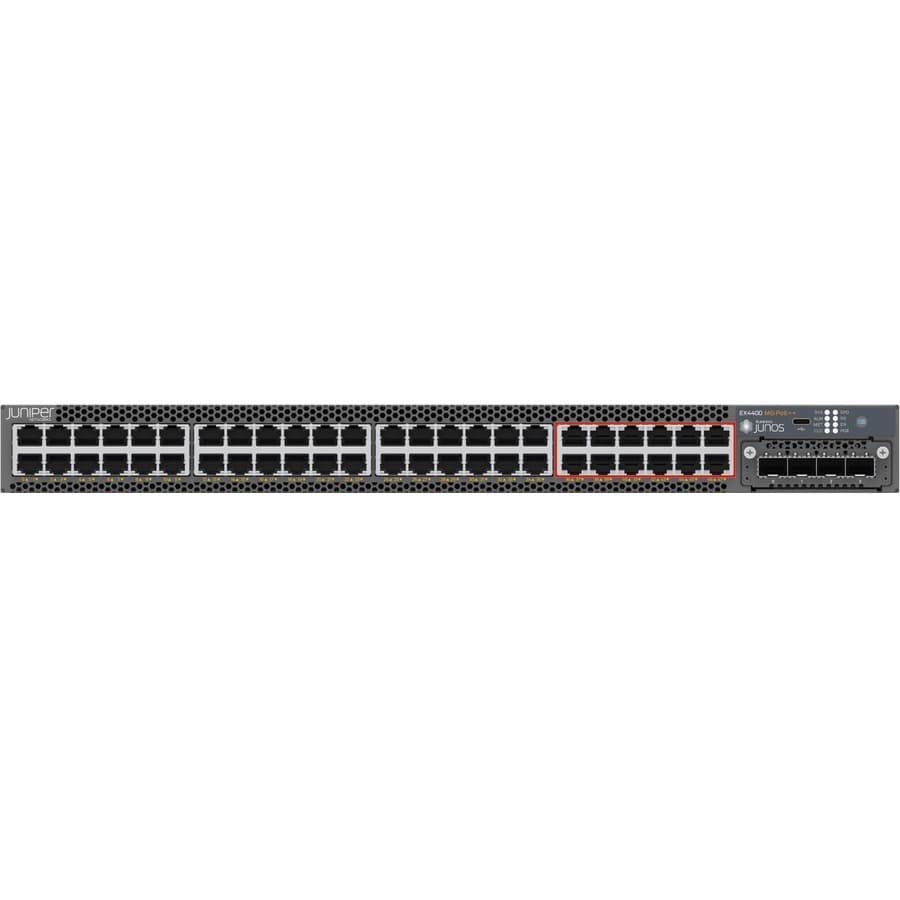 Juniper EX4400-48MP-TAA Multigig PoE Switch | Layer 3, Enterprise