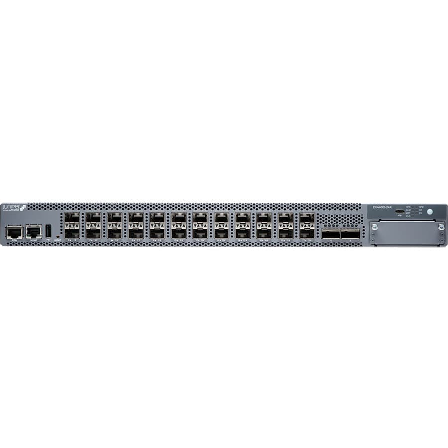 Juniper EX4400-24X-AFI 24-port 10GbE Layer 3 rack-mount switch with 2x100GbE uplinks