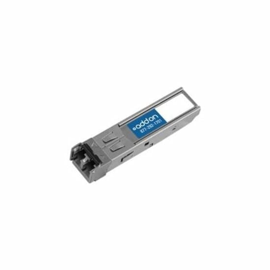 Juniper EX-SFP-GE10KT15R13 1 GbE BX SFP transceiver with 1,550 nm TX and 1,310 nm RX