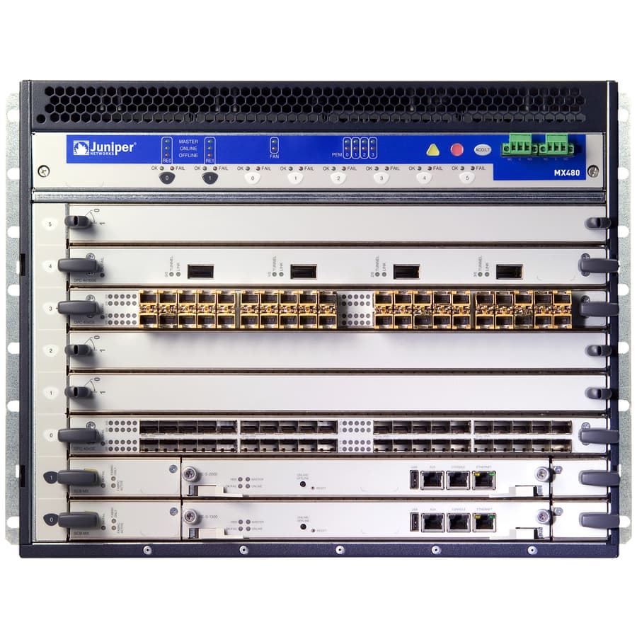 MX480 WITH INSTALLED BACKPLANE, SPARE view 7