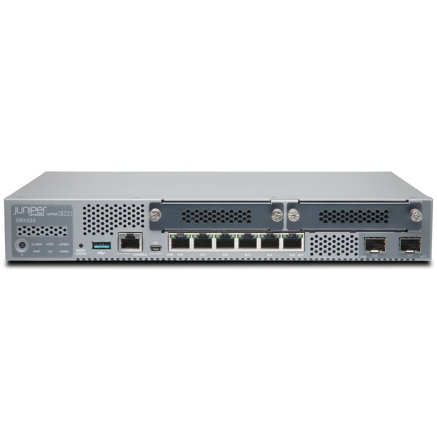 Juniper SRX320-TAA enterprise router for secure branch networking and regulated procurement
