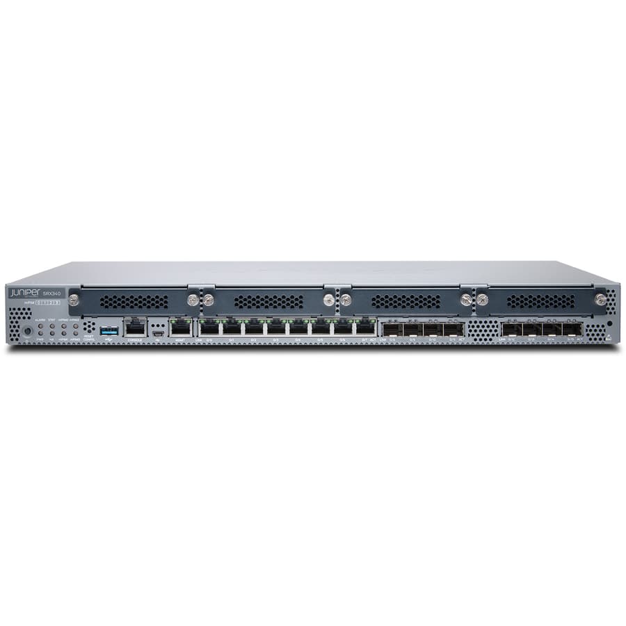Juniper SRX340 TAA compliant enterprise router for secure branch networking