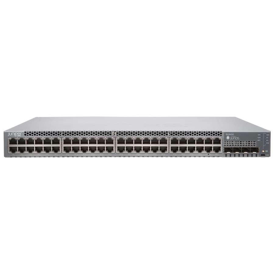 Juniper EX3400 24-port PoE+ TAA managed switch for enterprise edge networking