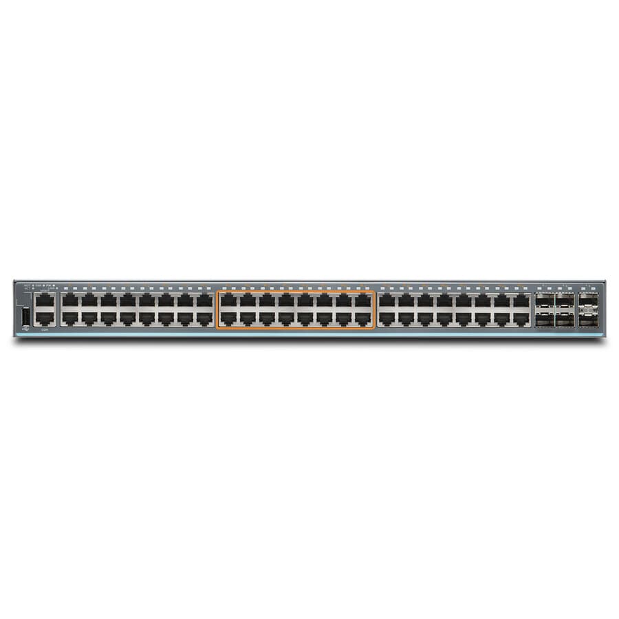 Juniper EX2300-48MP 48-port multi-gig managed switch for campus and branch access