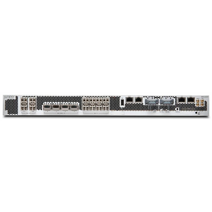 Juniper SRX4600-DC services gateway for data center firewall and segmentation deployments