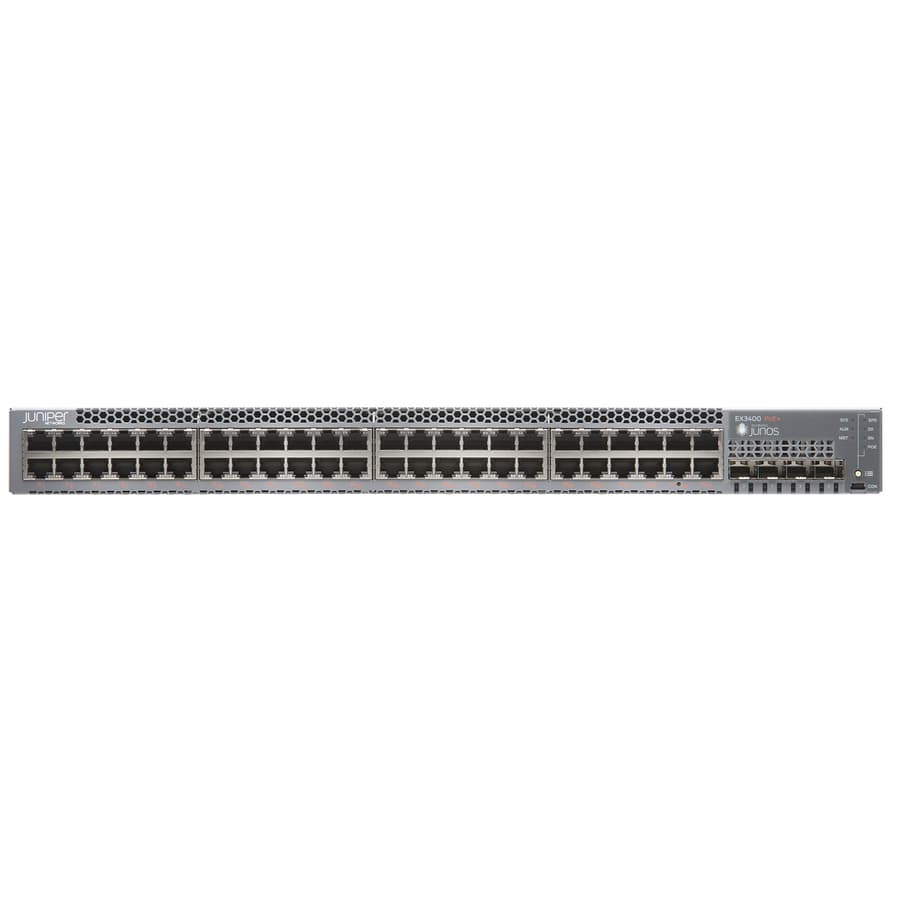 Juniper EX3400-48P 48-port PoE switch for high-density enterprise access networking