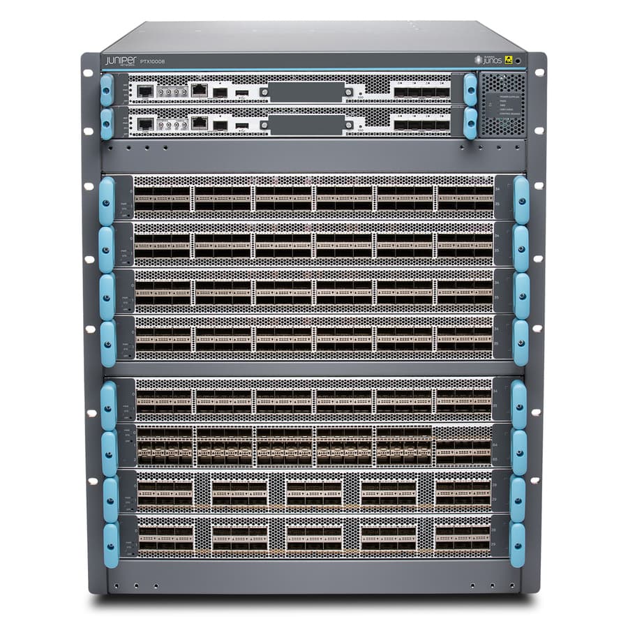 Juniper PTX10008 premium system for 14.4T line-card deployments