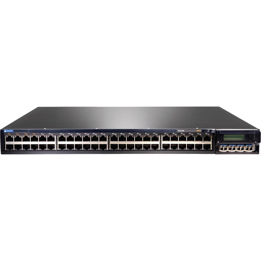 Juniper EX4200 48-port certified pre-owned managed switch for enterprise access networks