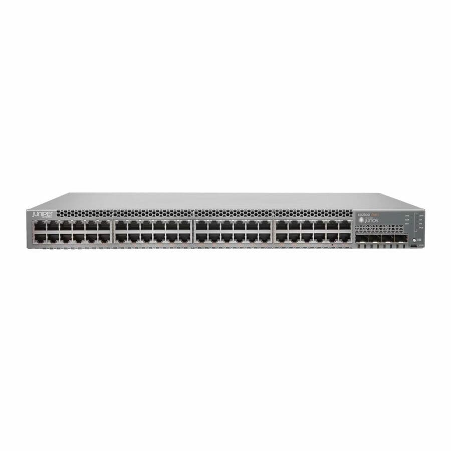 Juniper EX2300-48MP PoE switch licensing and support package for enterprise access networking