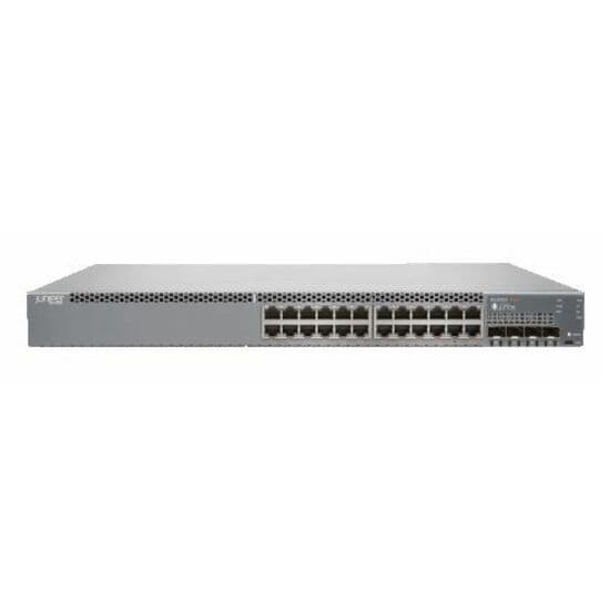 Juniper EX3400 24-port PoE switch with 5-year support for enterprise access networks