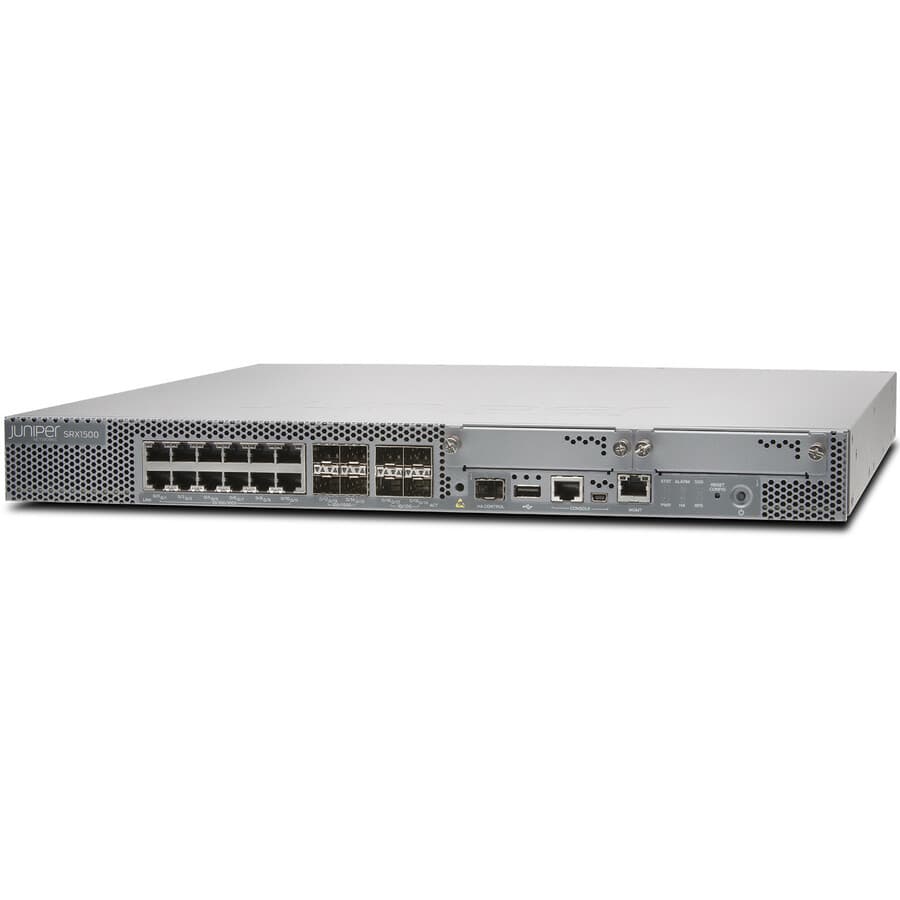 Juniper SRX1500-SYSJB-AC-T TAA-compliant firewall appliance with Junos base