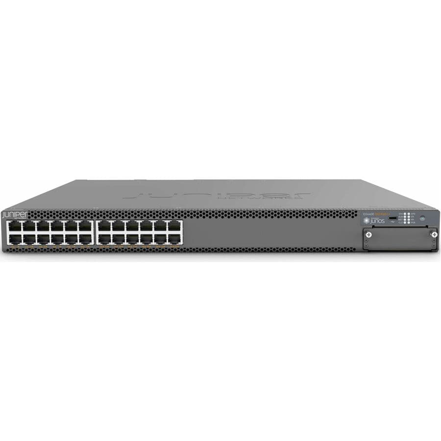 Juniper Networks EX4400-24T-AFI managed switch bundle with 24 Ethernet ports