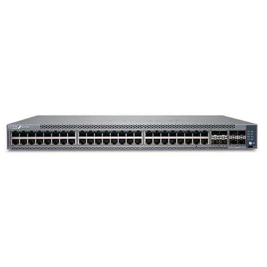 Juniper EX4100 48-port multi-gig PoE++ chassis for high-density enterprise access switching