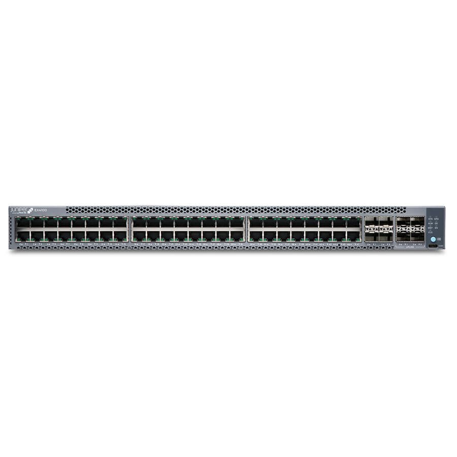 Juniper EX4100-48T 48-port managed Gigabit Ethernet switch for enterprise access networks