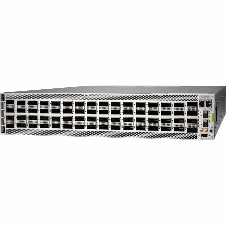 Juniper QFX5230-64CD-AFI 64-port 400G QSFP56-DD rack-mount data center switch