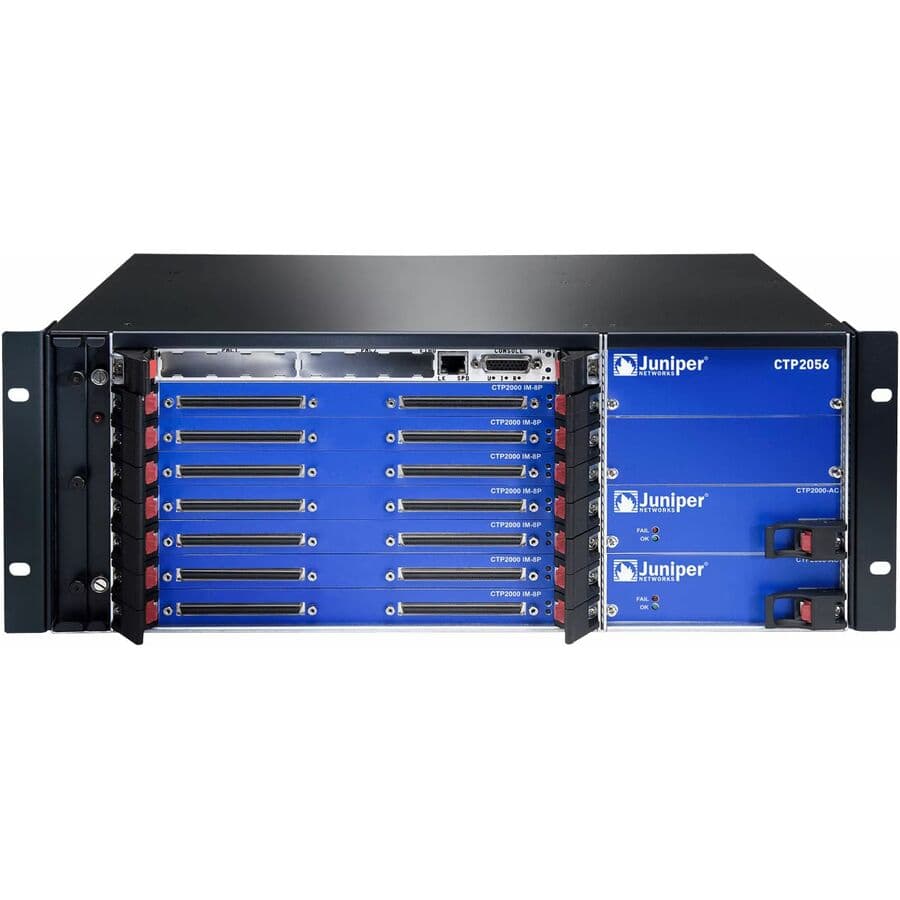 Panduit black rack frame for switch deployments with perforated doors and front cable management