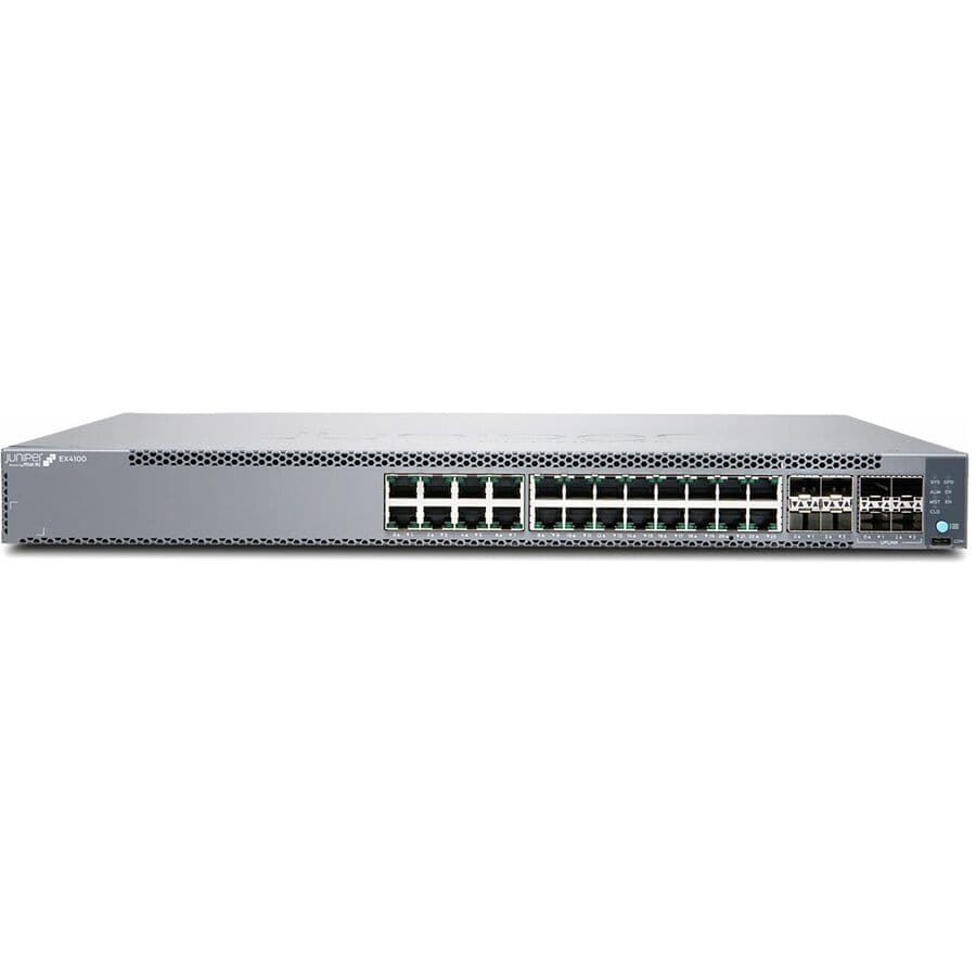 Juniper EX4100-24T-TAA 24-port managed switch for enterprise access networking